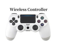 HKM-110483 Wireless Game Controller for PS4 - Ergonomic Design, Precise Control, Touchpad & Built-In Speakers, USB Charging