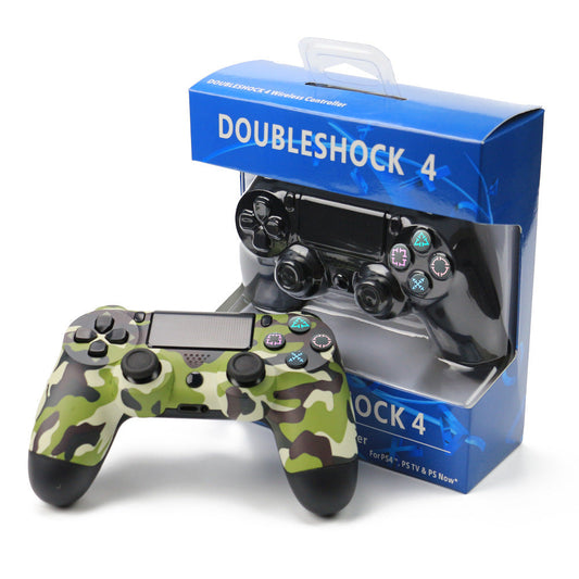 HKM-110483 Wireless Game Controller for PS4 - Ergonomic Design, Precise Control, Touchpad & Built-In Speakers, USB Charging