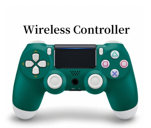 HKM-110483 Wireless Game Controller for PS4 - Ergonomic Design, Precise Control, Touchpad & Built-In Speakers, USB Charging