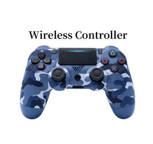 HKM-110483 Wireless Game Controller for PS4 - Ergonomic Design, Precise Control, Touchpad & Built-In Speakers, USB Charging