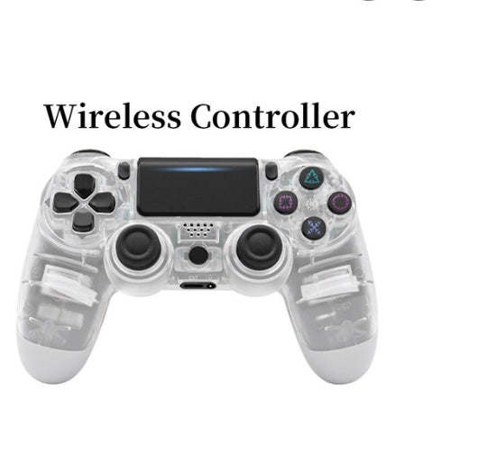 HKM-110483 Wireless Game Controller for PS4 - Ergonomic Design, Precise Control, Touchpad & Built-In Speakers, USB Charging