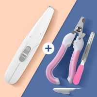 HKM-110547 Rechargeable Pet Paw Hair Trimmer with LED Light and Upgraded Cutter Head for Easy Grooming