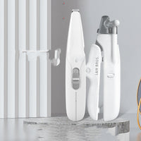HKM-110547 Rechargeable Pet Paw Hair Trimmer with LED Light and Upgraded Cutter Head for Easy Grooming