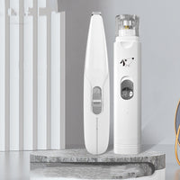 HKM-110547 Rechargeable Pet Paw Hair Trimmer with LED Light and Upgraded Cutter Head for Easy Grooming