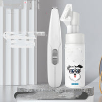 HKM-110547 Rechargeable Pet Paw Hair Trimmer with LED Light and Upgraded Cutter Head for Easy Grooming