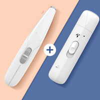 HKM-110547 Rechargeable Pet Paw Hair Trimmer with LED Light and Upgraded Cutter Head for Easy Grooming