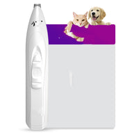 HKM-110547 Rechargeable Pet Paw Hair Trimmer with LED Light and Upgraded Cutter Head for Easy Grooming
