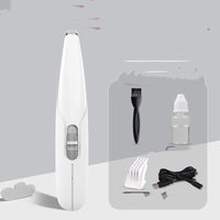 HKM-110547 Rechargeable Pet Paw Hair Trimmer with LED Light and Upgraded Cutter Head for Easy Grooming