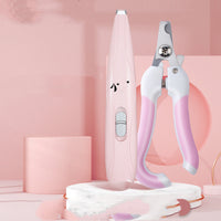 HKM-110547 Rechargeable Pet Paw Hair Trimmer with LED Light and Upgraded Cutter Head for Easy Grooming