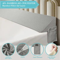 HKM-110611 Air Layer Fabric Gap Pillow with Diamond Pocket, 137x24.5x15cm