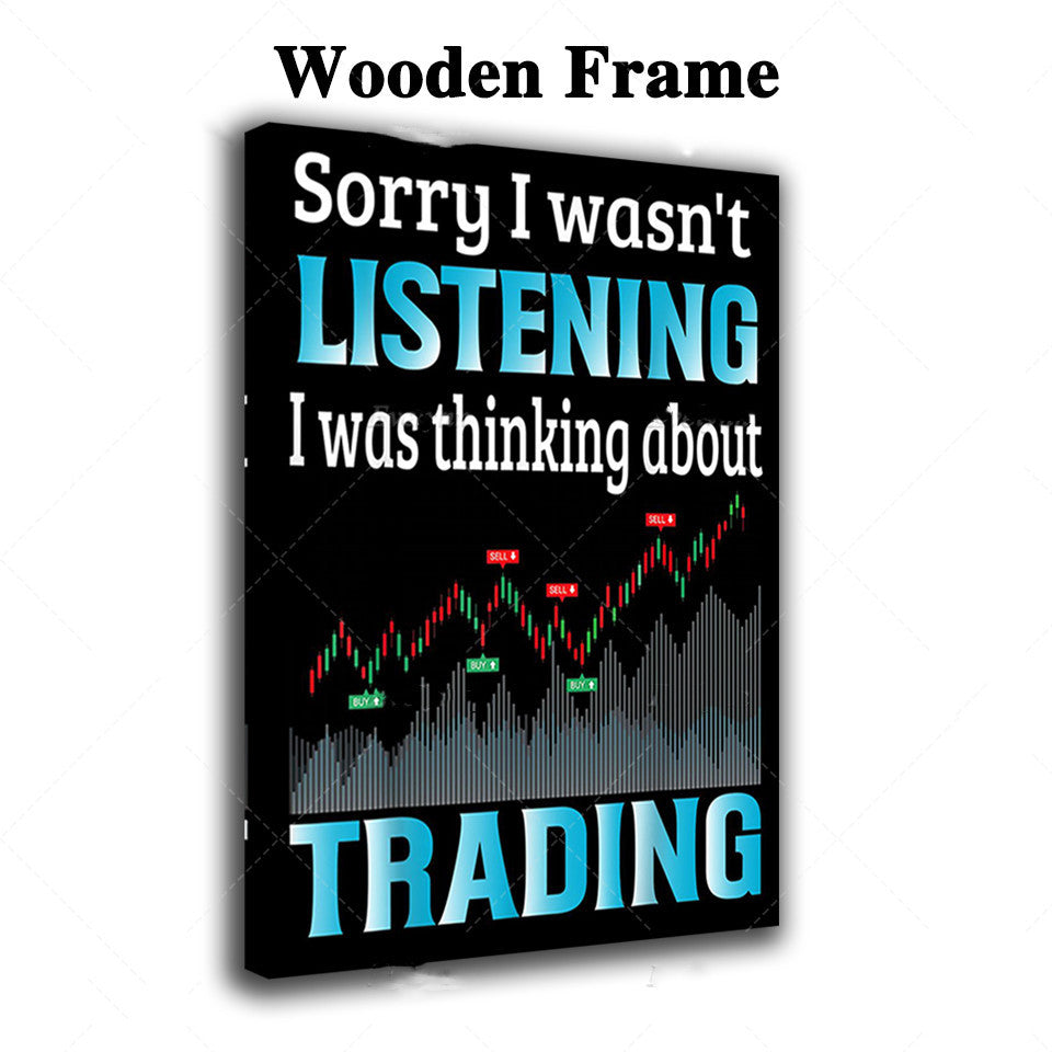 HKM-110611 Forex Inspirational Canvas Art Print with Pine Wood Frame