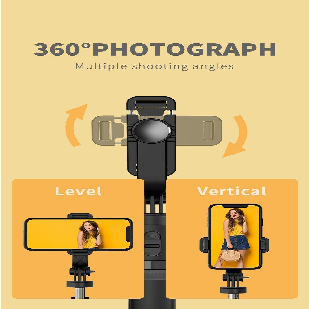 HKM-110675 Bluetooth Wireless Selfie Stick Tripod Foldable Monopod for iPhone Compatible