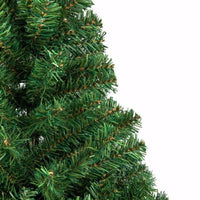 HKM-110739 5.5ft Green PVC Christmas Tree with 850 Branches and Metal Base