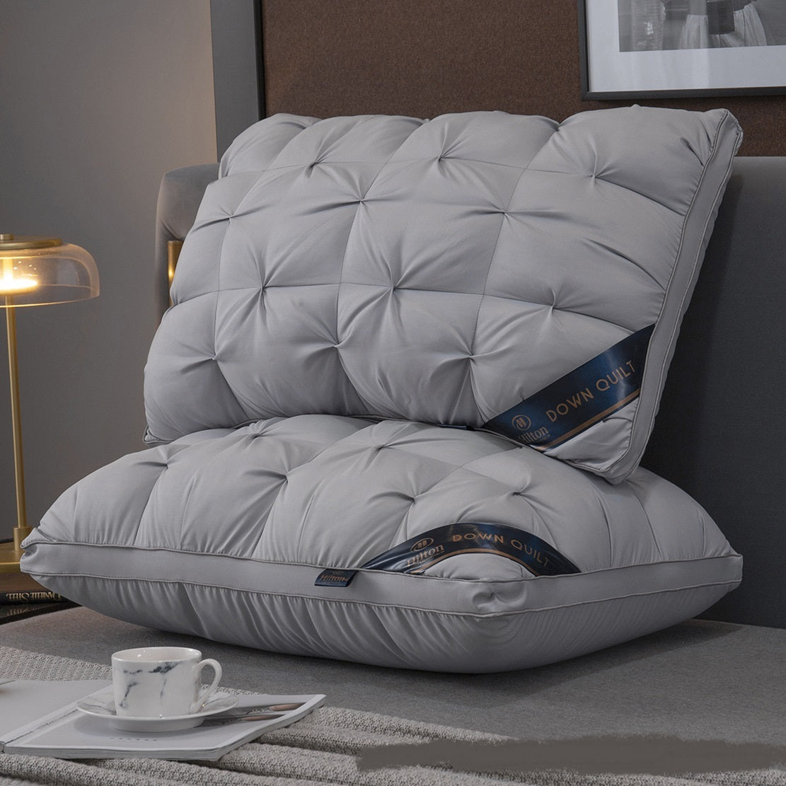 HKM-110739 Twisted Single Feather Velvet Pillow with Polyester Fiber Filling