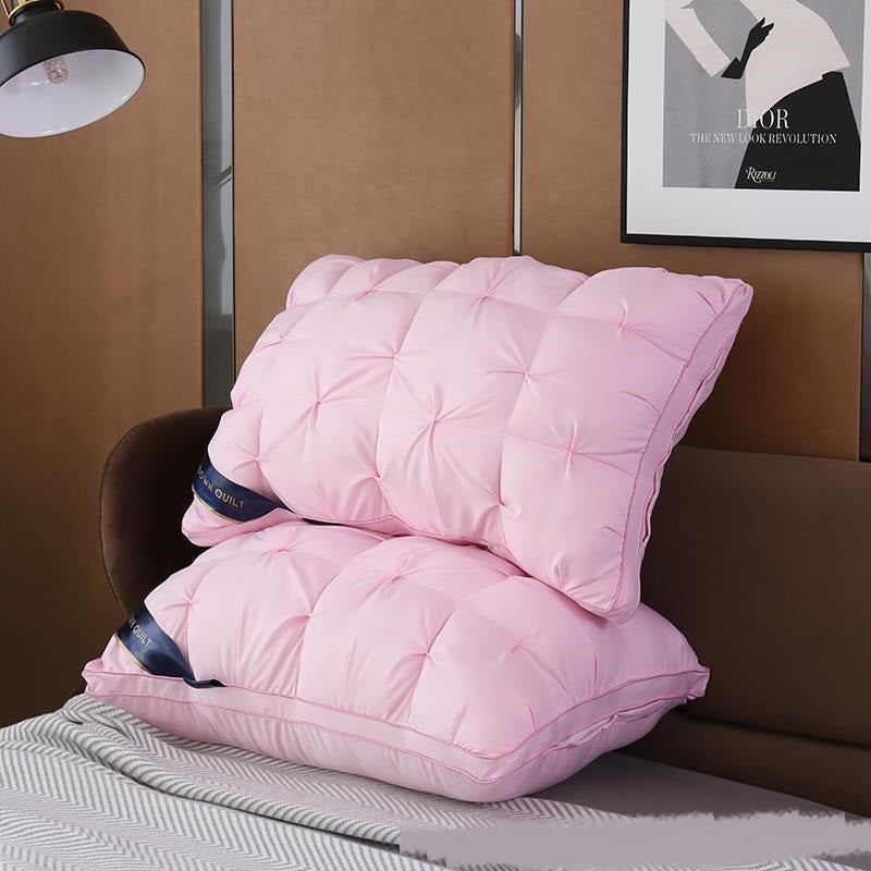 HKM-110739 Twisted Single Feather Velvet Pillow with Polyester Fiber Filling