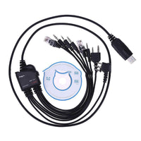 HKM-110803 8-in-1 USB Programming Cable for Data Transfer and Frequency Writing