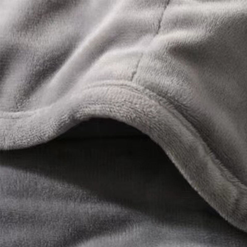 HKM-110931 Cotton Gravity Blanket for Relaxation - Dark Gray, Available in Multiple Weights