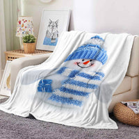 HKM-110931 Super Soft Flannel Blanket - Warm Cartoon Print Toss Blanket in Various Sizes and Colors