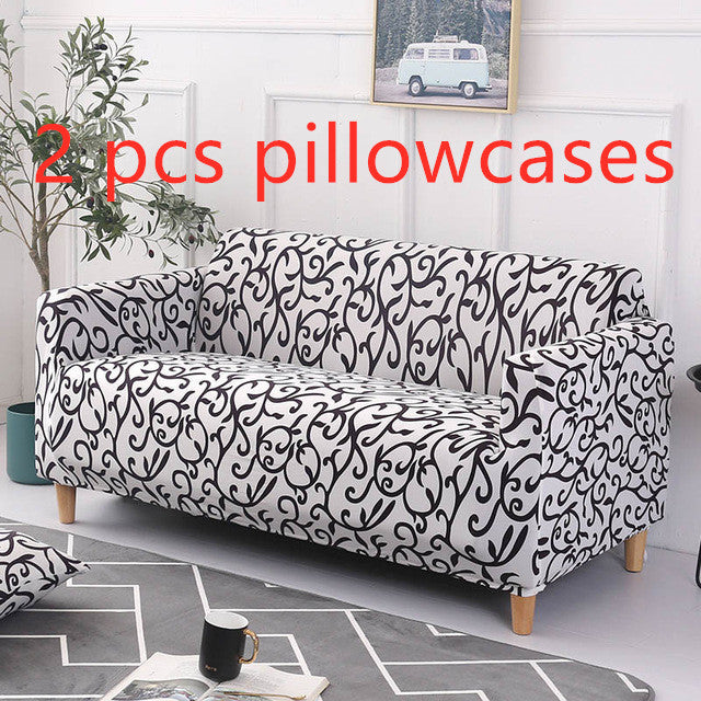 HKM-110995 Elastic Slipcover for 3-Seat Sofa - Polyester Blend, Fits 190-230cm
