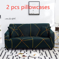 HKM-110995 Elastic Slipcover for 3-Seat Sofa - Polyester Blend, Fits 190-230cm