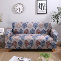 HKM-110995 Elastic Slipcover for 3-Seat Sofa - Polyester Blend, Fits 190-230cm