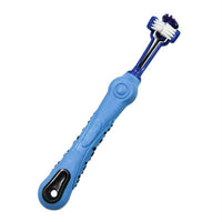 HKM-111059 Pet Dental Supplies Fingers Double-headed Toothbrush Teeth Cleaning