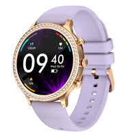 HKM-111123 Women's Bluetooth Smart Silicone Watch with Magnetic Charging and Multiple Color Options