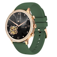HKM-111123 Women's Bluetooth Smart Silicone Watch with Magnetic Charging and Multiple Color Options