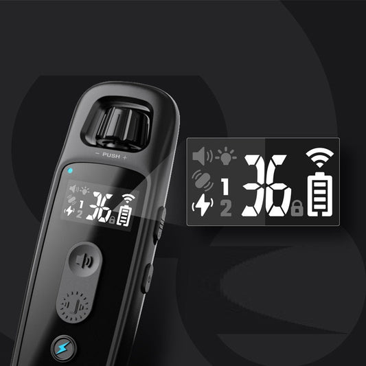 HKM-111443 Rechargeable Anti-Barking Device with Sound, Vibration, and Electric Shock Functions