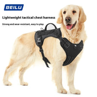 HKM-111635 Pet Hand Holding Rope Harness for Dogs - Durable Polyester Design with Chain Ring
