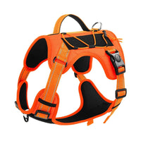 HKM-111635 Pet Hand Holding Rope Harness for Dogs - Durable Polyester Design with Chain Ring