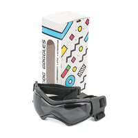 HKM-111763 Pet UV Protective Goggles for Dogs - Adjustable Silicone Frame, Windproof, Sunproof, UV Resistant, Available in Red, Black, Pink