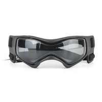 HKM-111763 Pet UV Protective Goggles for Dogs - Adjustable Silicone Frame, Windproof, Sunproof, UV Resistant, Available in Red, Black, Pink