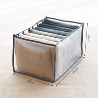 HKM-112531 Underwear Storage Bag Set - Multi-Grid Organizer for Bras, Panties, and Socks in Various Colors