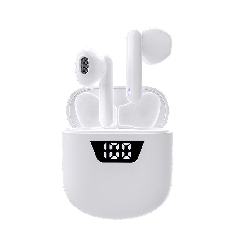 HKM-112659 P66TWS Touch Control Wireless Bluetooth Headphones with Digital Display and Music Control