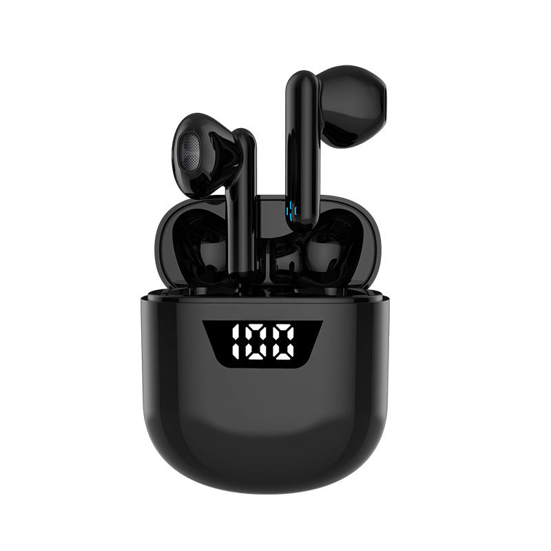 HKM-112659 P66TWS Touch Control Wireless Bluetooth Headphones with Digital Display and Music Control