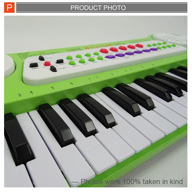 HKM-112723 Electric Kids 37-Key Musical Keyboard Piano - Educational and Fun Toy for All Ages