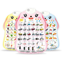 HKM-112915 Audio Wall Chart for Kids: Learn Animals, Fruits, Vegetables, Occupations, and Letters