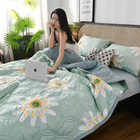 HKM-112915 Summer Cool Quilt in Washed Cotton - Air-Conditioning Comfort for Year-Round Use