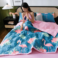HKM-112915 Summer Cool Quilt in Washed Cotton - Air-Conditioning Comfort for Year-Round Use