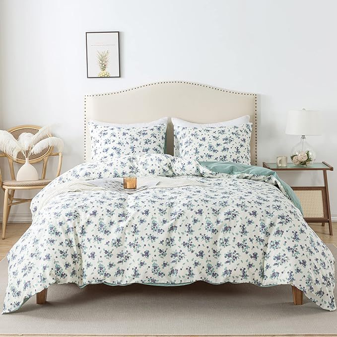 HKM-112915 Three-Piece Polyester Fiber Quilt Cover Set for 1.8 m Beds, Multiple Sizes Available