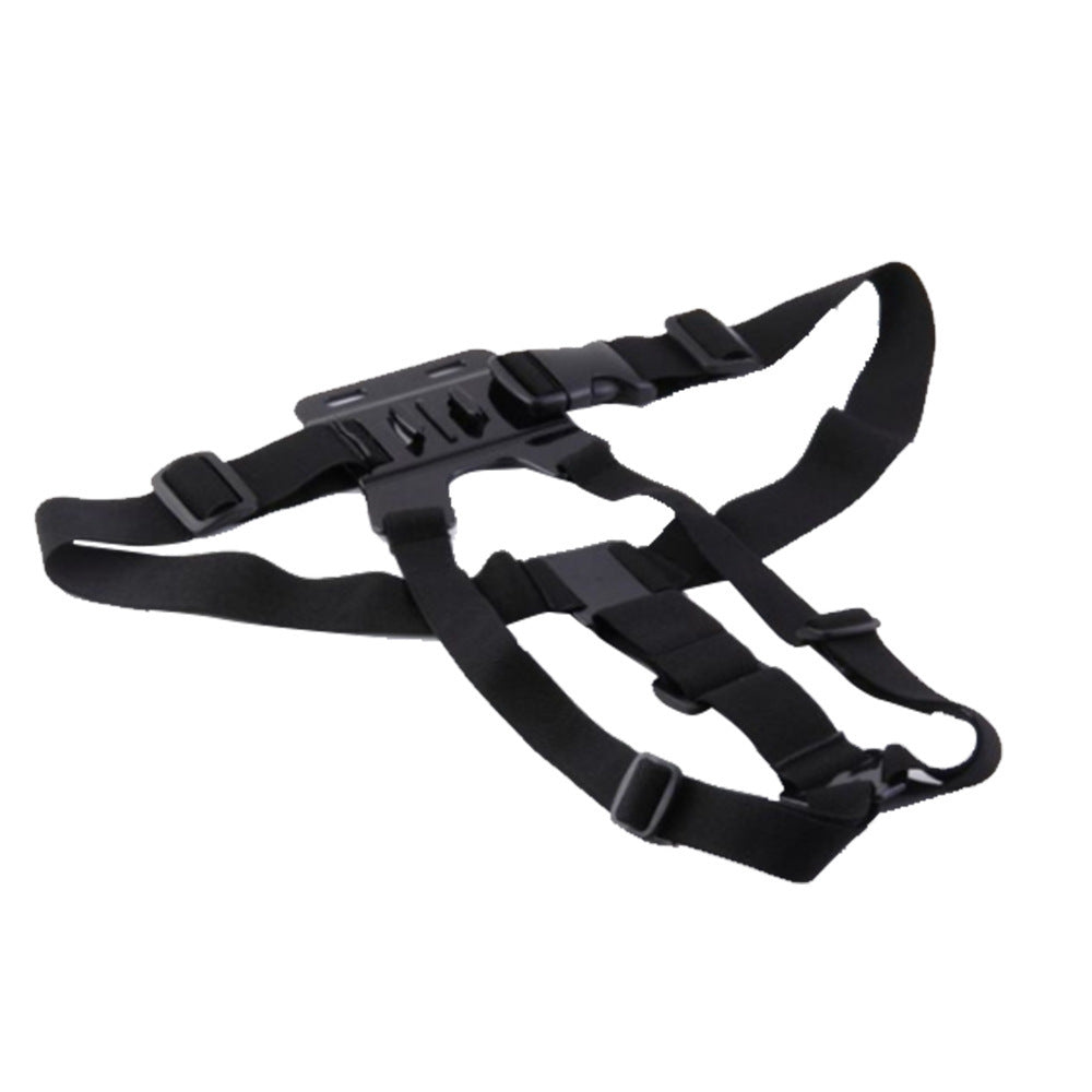 HKM-112979 Adjustable Chest Mount Harness for Action Cameras - Ideal for Skiing, Biking, and Outdoors