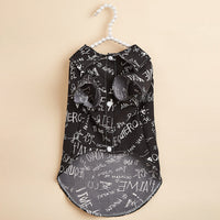 HKM-113171 I Love You Letter Print Cotton Shirt for Small Dogs - Available in XS to XL