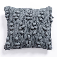 HKM-113235 Nordic Hand Embroidered Ramie Cotton & Hemp Pillow Cushion Cover - 35x50CM & 45x45CM Sizes Available