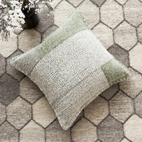 HKM-113235 Nordic Hand Embroidered Ramie Cotton & Hemp Pillow Cushion Cover - 35x50CM & 45x45CM Sizes Available