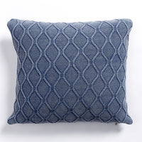 HKM-113235 Nordic Hand Embroidered Ramie Cotton & Hemp Pillow Cushion Cover - 35x50CM & 45x45CM Sizes Available