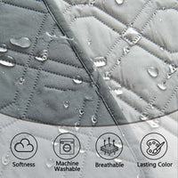 HKM-113299 Contrast Color Double-sided Waterproof Pet Sofa Cushion