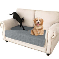 HKM-113299 Contrast Color Double-sided Waterproof Pet Sofa Cushion