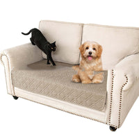 HKM-113299 Contrast Color Double-sided Waterproof Pet Sofa Cushion