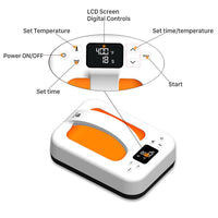 HKM-113747 Mini Portable Thermal Transfer Machine for Fabric and Metal Label Printing